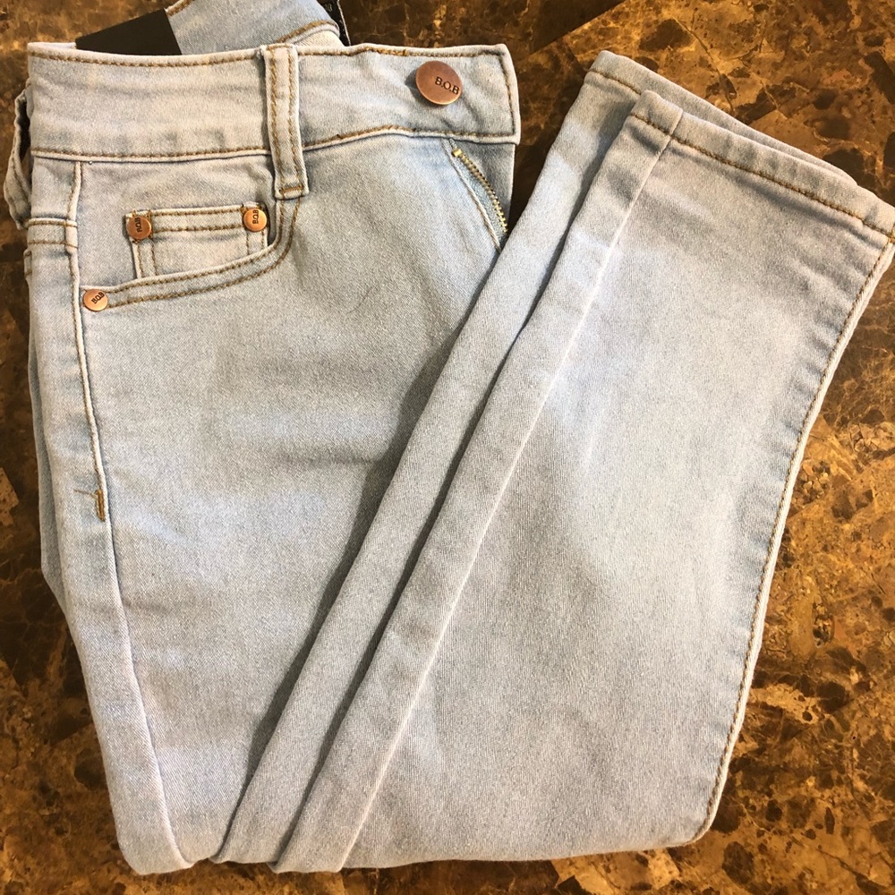 Light blue high waisted Fashion Nova jeans